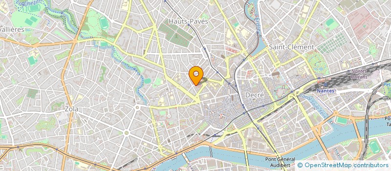 localisation de l'entreprise SCI DU 75 BD DE CLICHY à NANTES