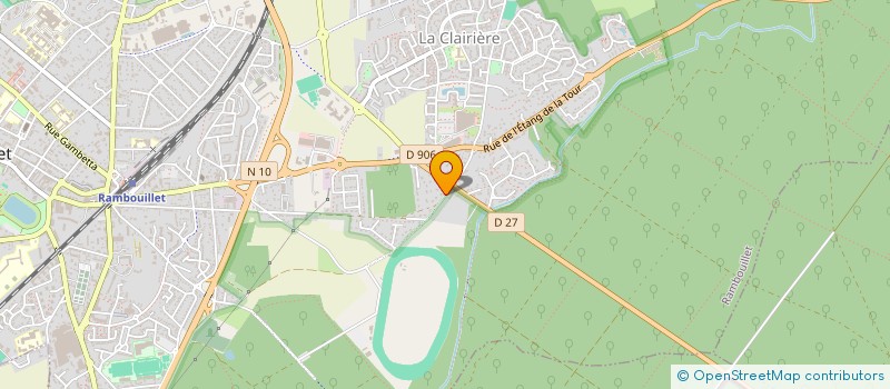 localisation de l'entreprise SCI DU 75 RUE VAUBAN  RAMBOUILLET