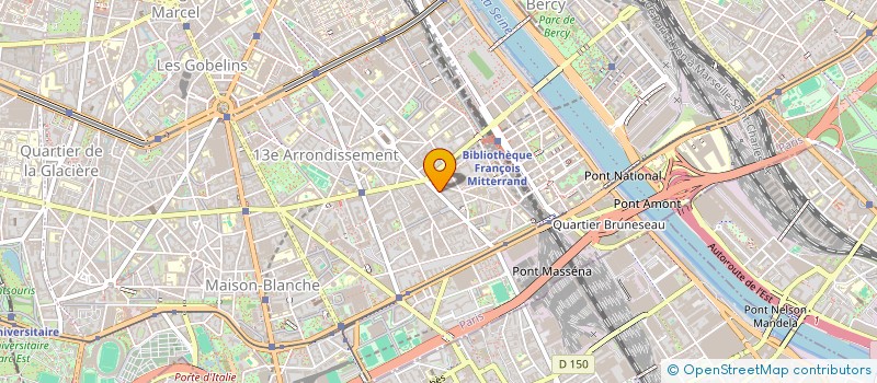 localisation de l'entreprise SCI DU 76 RUE DE PATAY  PARIS