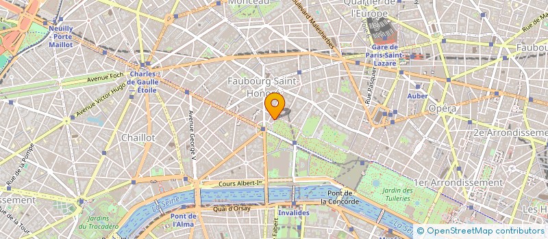 localisation de l'entreprise SCI DU 77 AVENUE BOSQUET 75007  PARIS  PARIS