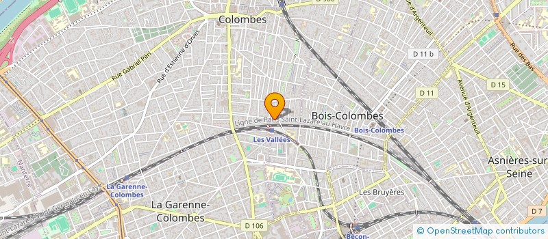 localisation de l'entreprise SCI DU 78 RUE FELIX FAURE à COLOMBES