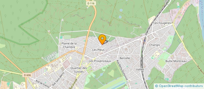 localisation de l'entreprise SCI DU 78 RUE PAUL JOZON  FONTAINEBLEAU