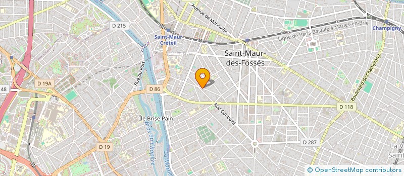 localisation de l'entreprise SCI DU 79 AVENUE DU GENERAL DE GAULLE à SAINT-MAUR-DES-FOSSES