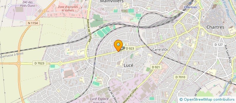 localisation de l'entreprise SCI DU 79 RUE DE LA REPUBLIQUE à LUCE