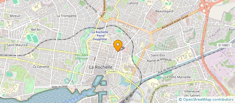 localisation de l'entreprise SCI DU 7EME RONDEAU  LA ROCHELLE