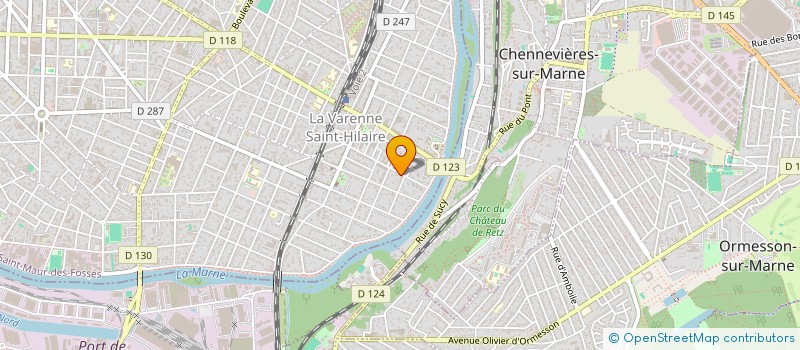 localisation de l'entreprise SCI DU 8 AV CHARLES DE GAULLE à SAINT-MAUR-DES-FOSSES