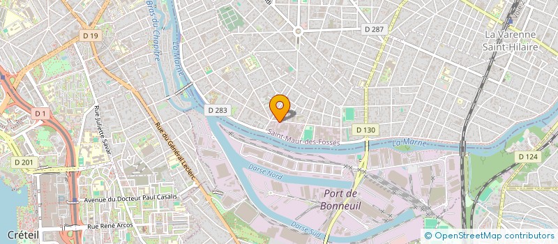 localisation de l'entreprise SCI DU 8 AV RASPAIL à SAINT-MAUR-DES-FOSSES