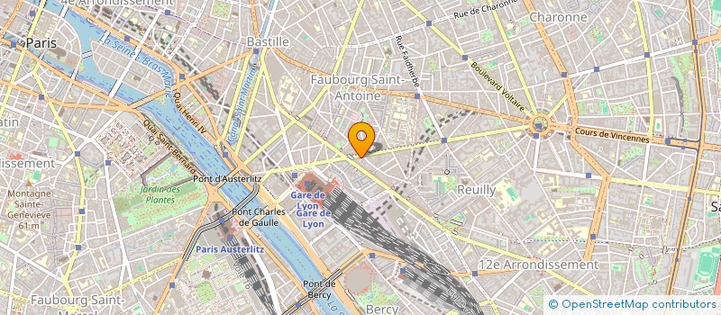 localisation de l'entreprise SCI DU 8 AVENUE DE LA RANCE à PARIS