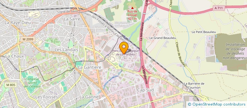 localisation de l'entreprise SCI DU 8 AVENUE LEONARD DE VINCY  CLERMONT-FERRAND