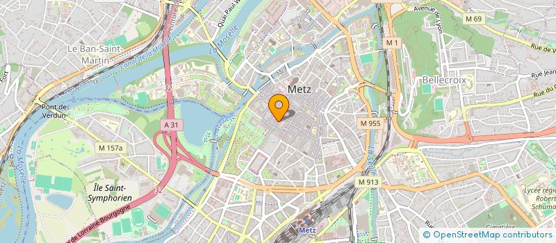 localisation de l'entreprise SCI DU 8 AVRIL  METZ