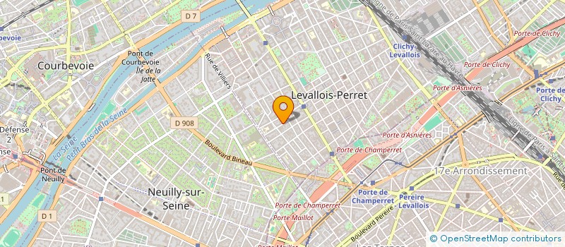 localisation de l'entreprise SCI DU 8 DECEMBRE 2011 à LEVALLOIS-PERRET