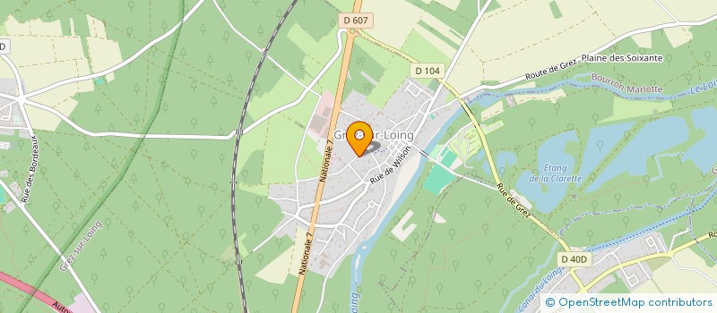 localisation de l'entreprise SCI DU 8 JUIN  GREZ-SUR-LOING