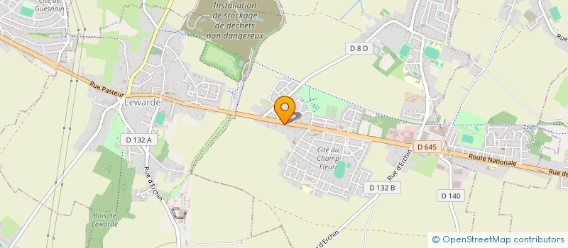 localisation de l'entreprise SCI DU 8 MAI 1945  MONS-EN-PEVELE