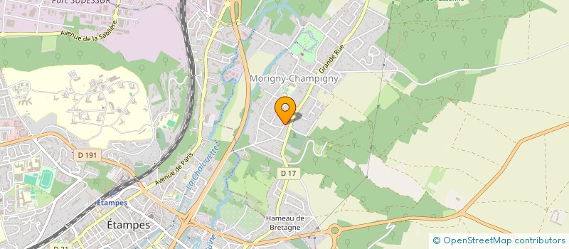 localisation de l'entreprise SCI DU 8 MAI 1945  MORIGNY-CHAMPIGNY