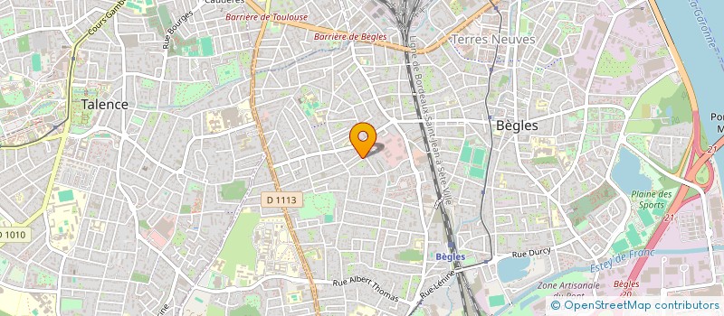 localisation de l'entreprise SCI DU 8 MAI 1945 à BEGLES