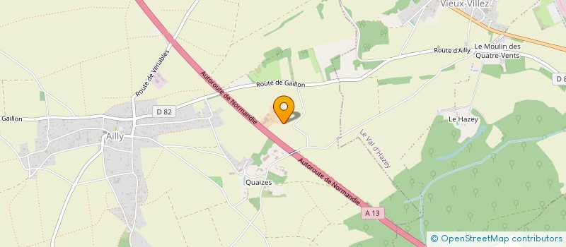 localisation de l'entreprise SCI DU 8 MAI  AILLY