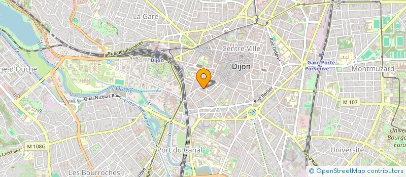 localisation de l'entreprise SCI DU 8 PLACE EMILE ZOLA  DIJON