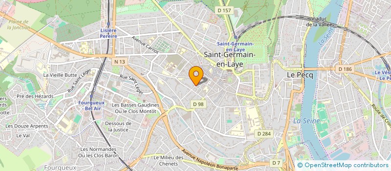 localisation de l'entreprise SCI DU 8 R WAUTHIER  SAINT-GERMAIN-EN-LAYE