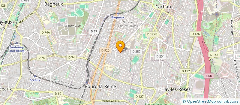 localisation de l'entreprise SCI DU 8 RUE BREZIN à LE LAVANDOU