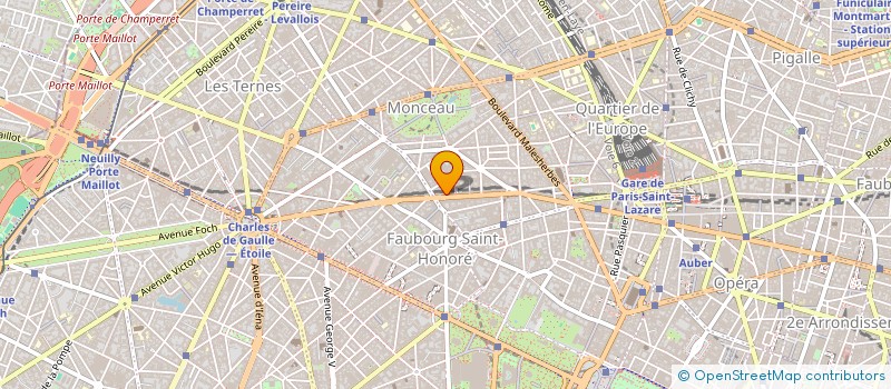 localisation de l'entreprise SCI DU 8 RUE D'ARTOIS  PARIS