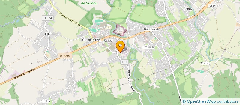 localisation de l'entreprise SCI DU 8 RUE DE BREA  SCIEZ