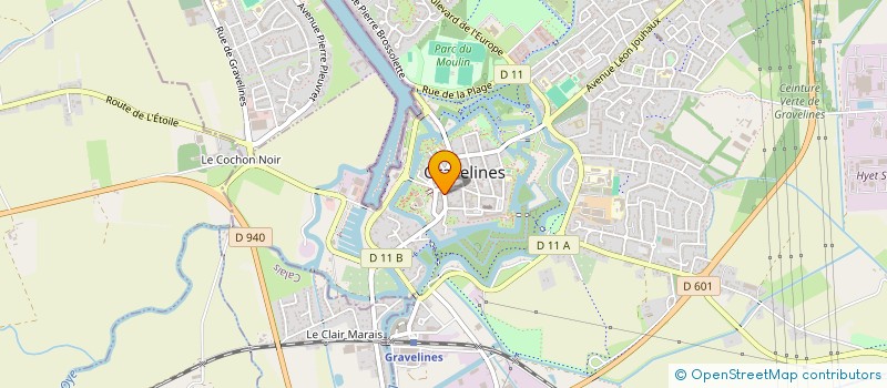 localisation de l'entreprise SCI DU 8 RUE DE CALAIS à GRAVELINES