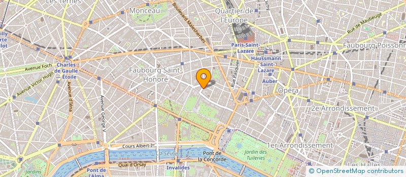 localisation de l'entreprise SCI DU 8 RUE DE DURAS  PARIS