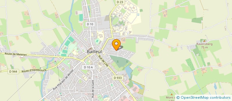localisation de l'entreprise SCI DU 8 RUE DE LUYOT à BAILLEUL