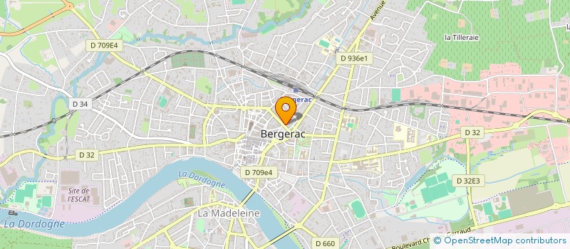 localisation de l'entreprise SCI DU 8 RUE DES CARMES à BERGERAC