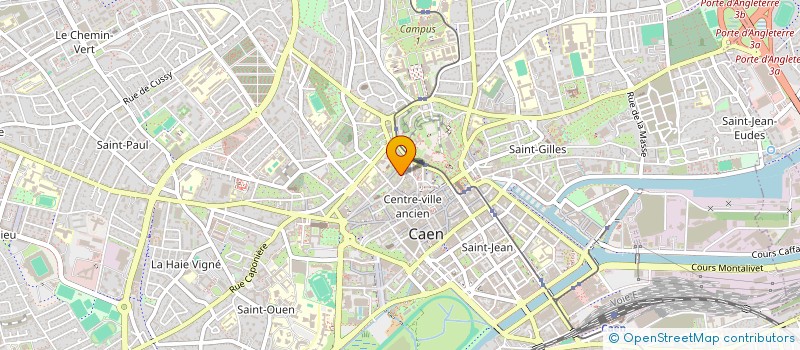 localisation de l'entreprise SCI DU 8 RUE DES CROISIERS à CAEN