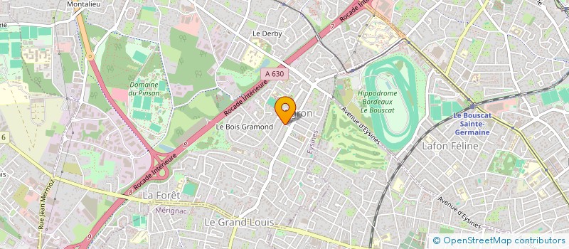 localisation de l'entreprise SCI DU 8 RUE DES JASMINS  EYSINES