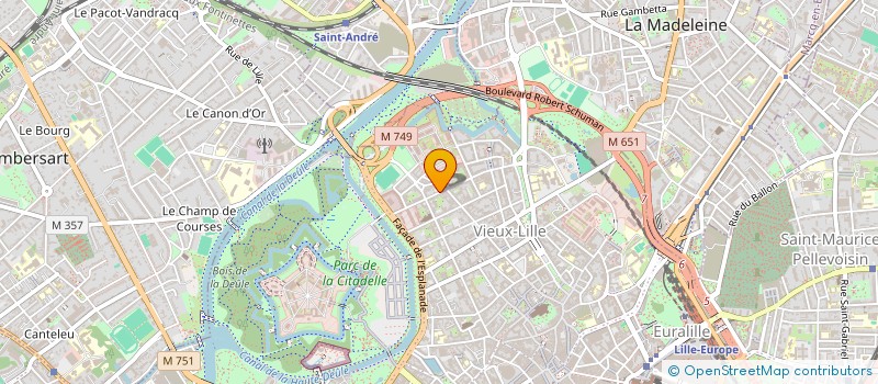 localisation de l'entreprise SCI DU 8 RUE DU MAGASIN à LILLE