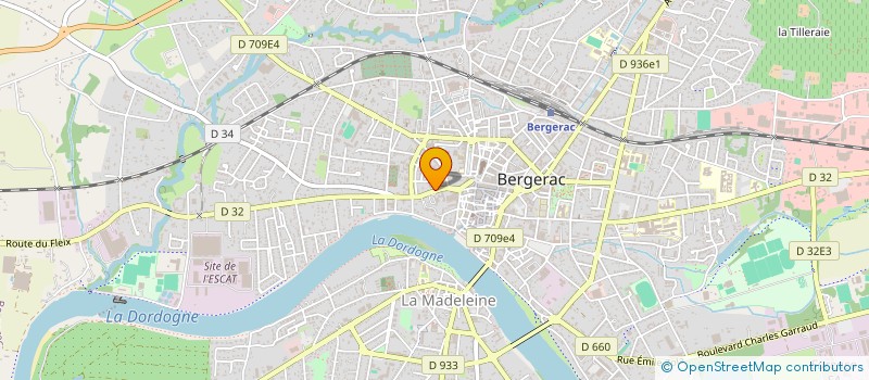localisation de l'entreprise SCI DU 8 RUE DU PONT ST JEAN à BERGERAC