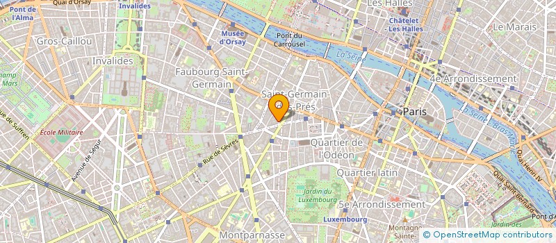 localisation de l'entreprise SCI DU 8 RUE DU SABOT  PARIS