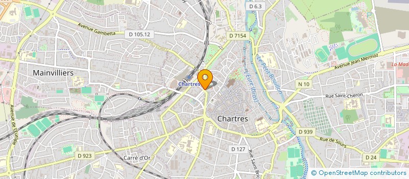 localisation de l'entreprise SCI DU 8 RUE GEOGES FESSARD à CHARTRES