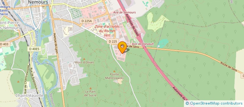 localisation de l'entreprise SCI DU 8 RUE GUSTAVE EIFFEL  LA CIOTAT