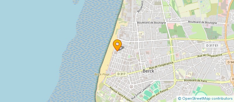 localisation de l'entreprise SCI DU 8 RUE LAVOISIER  BERCK