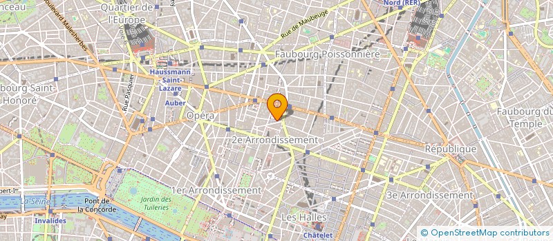 localisation de l'entreprise SCI DU 8 RUE SAINT MARC  PARIS