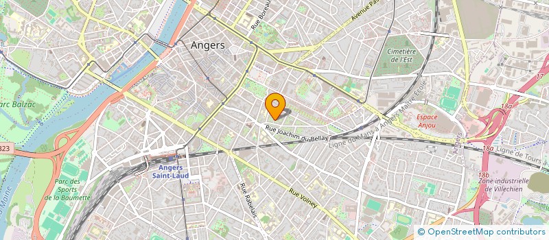 localisation de l'entreprise SCI DU 8 RUE SULLY à ANGERS