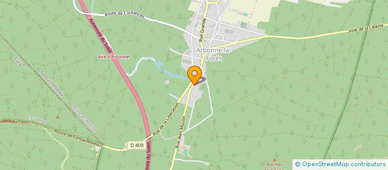 localisation de l'entreprise SCI DU 80 RUE DE DOUAI  ARBONNE-LA-FORET