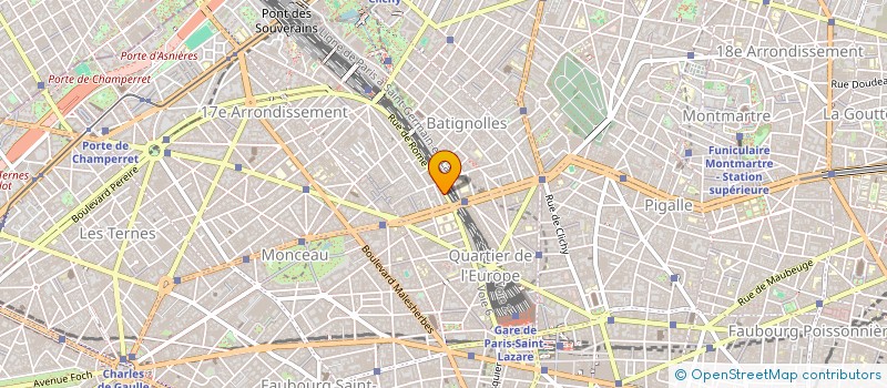 localisation de l'entreprise SCI DU 81 RUE DE ROME à PARIS