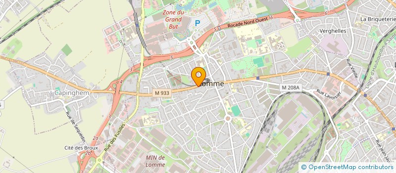 localisation de l'entreprise SCI DU 819 AVK à LILLE