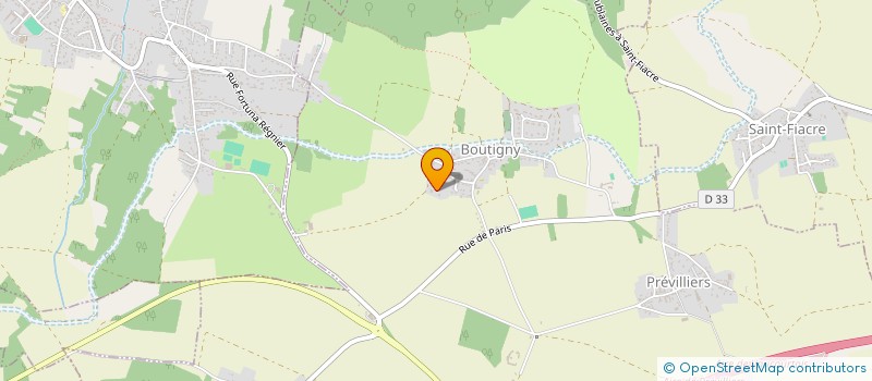 localisation de l'entreprise SCI DU 826  BOUTIGNY