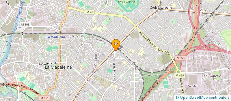 localisation de l'entreprise SCI DU 828 AVENUE DE LA REPUBLIQUE à MARCQ-EN-BARŒUL