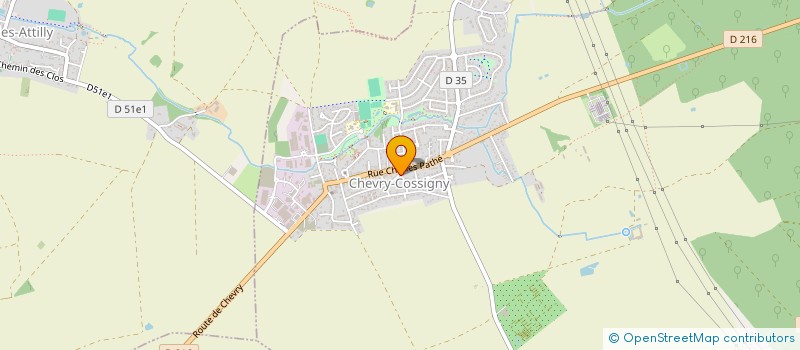 localisation de l'entreprise SCI DU 83 AU 85 AVENUE MEDERIC  CHEVRY-COSSIGNY