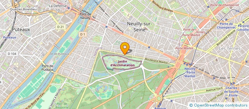 localisation de l'entreprise SCI DU 84 RUE DE LILLE à NEUILLY-SUR-SEINE