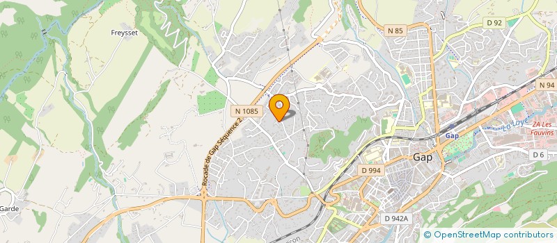 localisation de l'entreprise SCI DU 85 ROUTE DE SOSPEL AMENTON à GAP