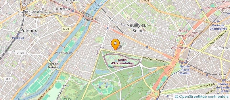 localisation de l'entreprise SCI DU 86 à NEUILLY-SUR-SEINE