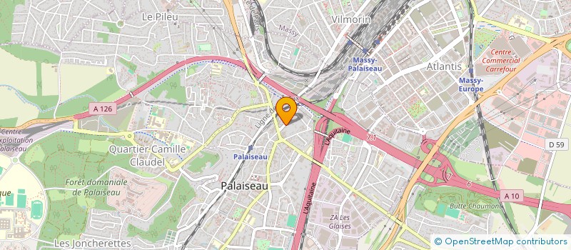 localisation de l'entreprise SCI DU 87 RUE DES ROSIERS à PALAISEAU