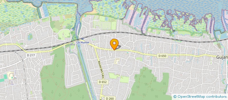 localisation de l'entreprise SCI DU 88 AVENUE DE LATTRE DE TASSIGNY à GUJAN-MESTRAS